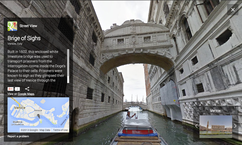 Illustration for article titled Tour the Canals of Venice with Google Street View
